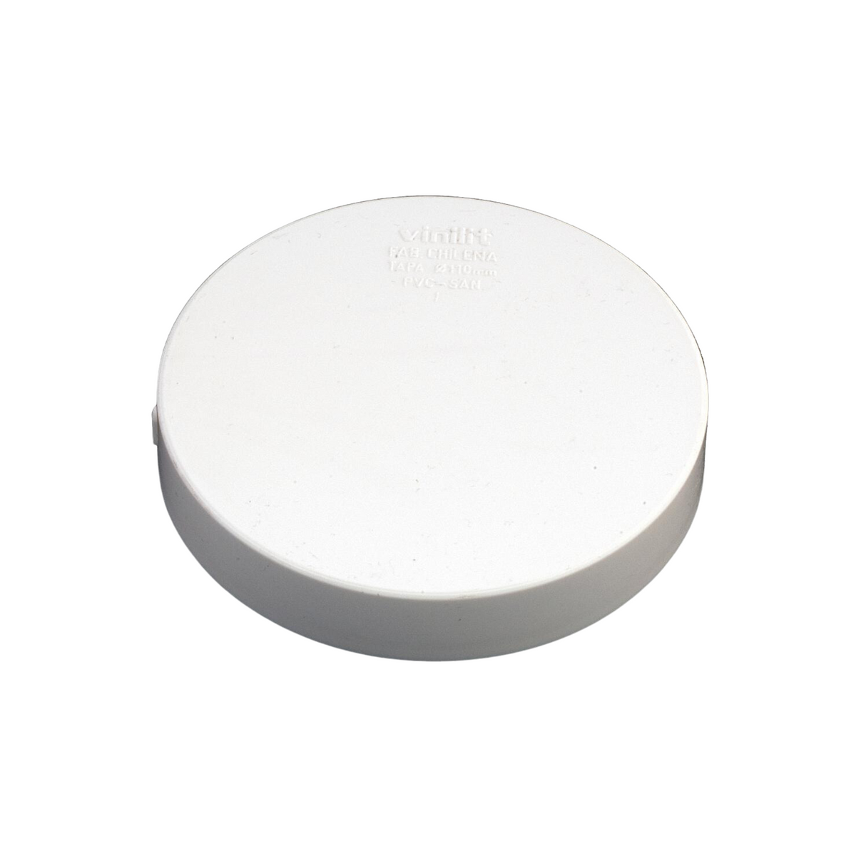 TAPA TUBO PVC SANITARIO BLANCO