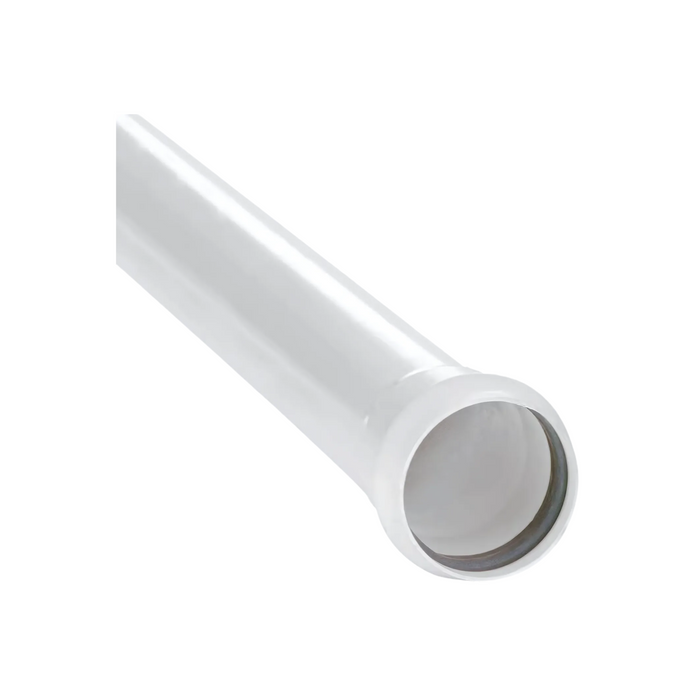 TUBERÍA SANITARIA BLANCA CON CAMPANA 6M