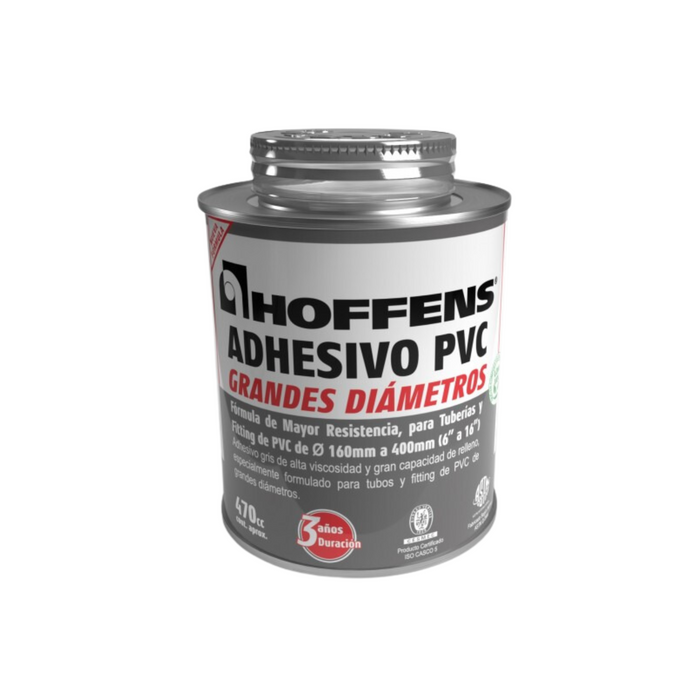 ADHESIVO PVC GRANDES DIÁMETROS HOFFENS