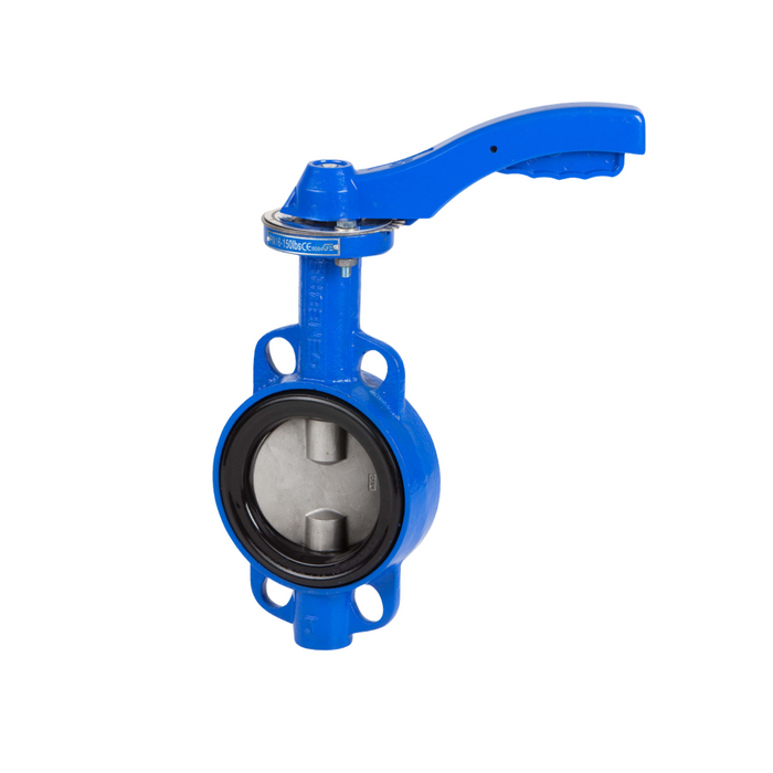 VÁLVULA MARIPOSA METALICA TIPO WAFFER EPDM INOX PN16