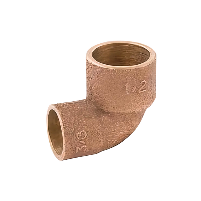 CODO REDUCCIÓN 90º BRONCE