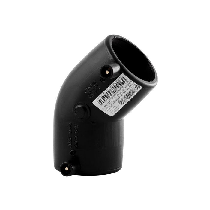 CODO 45° ELECTROFUSIÓN PN16 HDPE