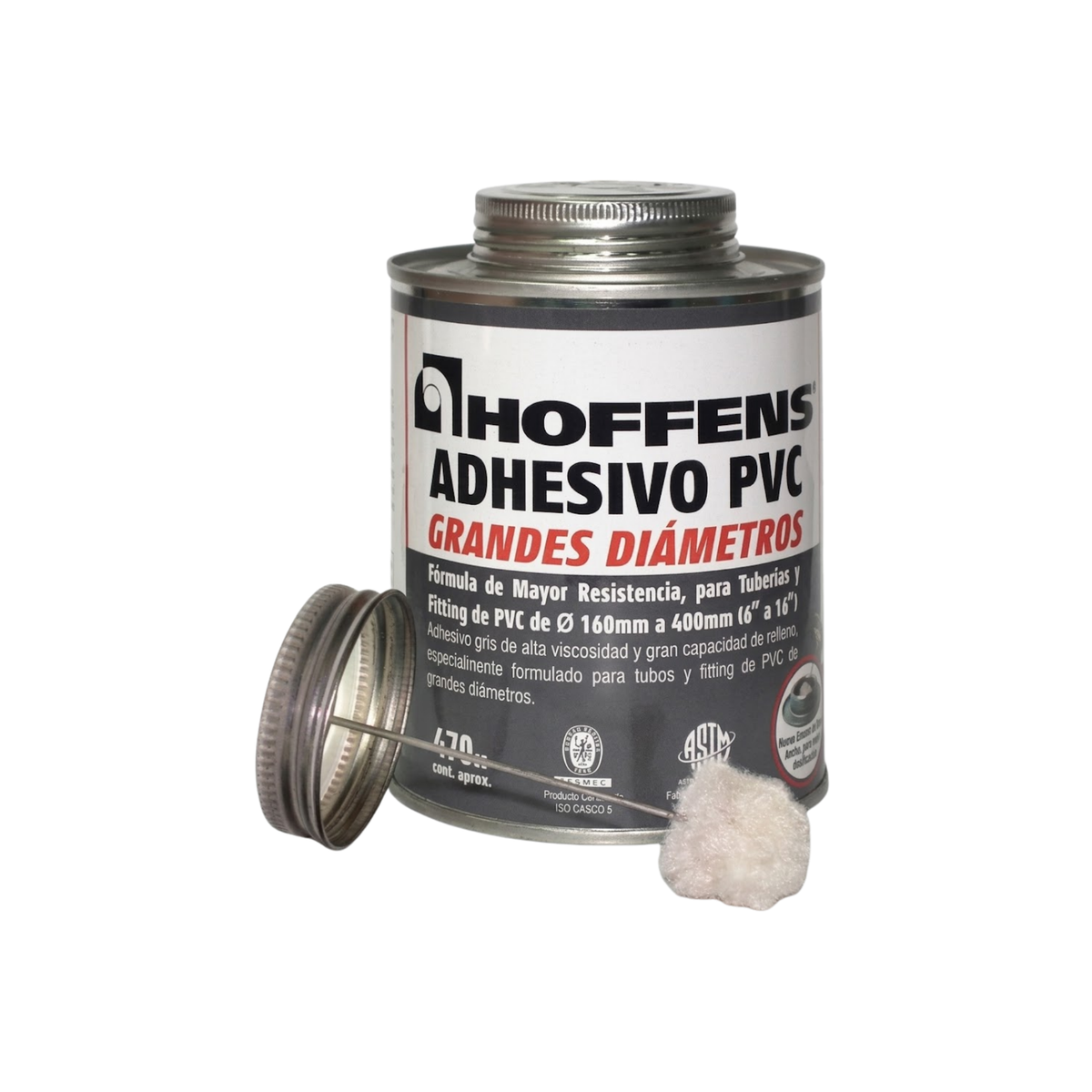 ADHESIVO PVC GRANDES DIÁMETROS HOFFENS