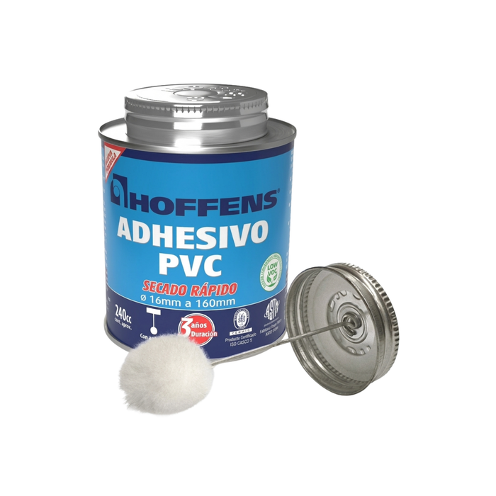 ADHESIVO PVC SECADO RÁPIDO HOFFENS