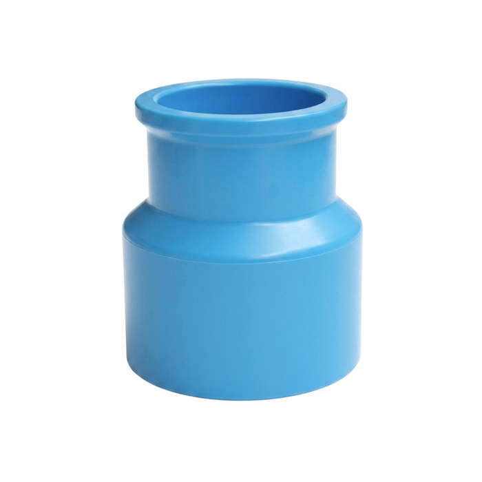 BUJE REDUCCIÓN LARGO PVC HIDRÁULICO AZUL