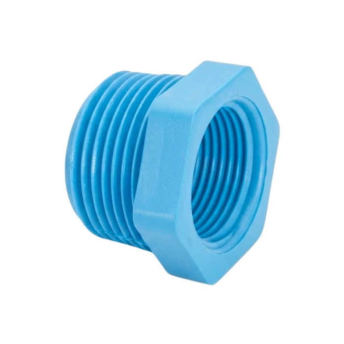 BUSHING REDUCCIÓN HE HI PVC HIDRÁULICO AZUL