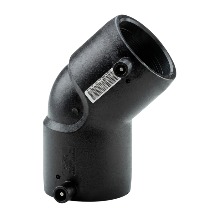 CODO 45° ELECTROFUSIÓN PN16 HDPE