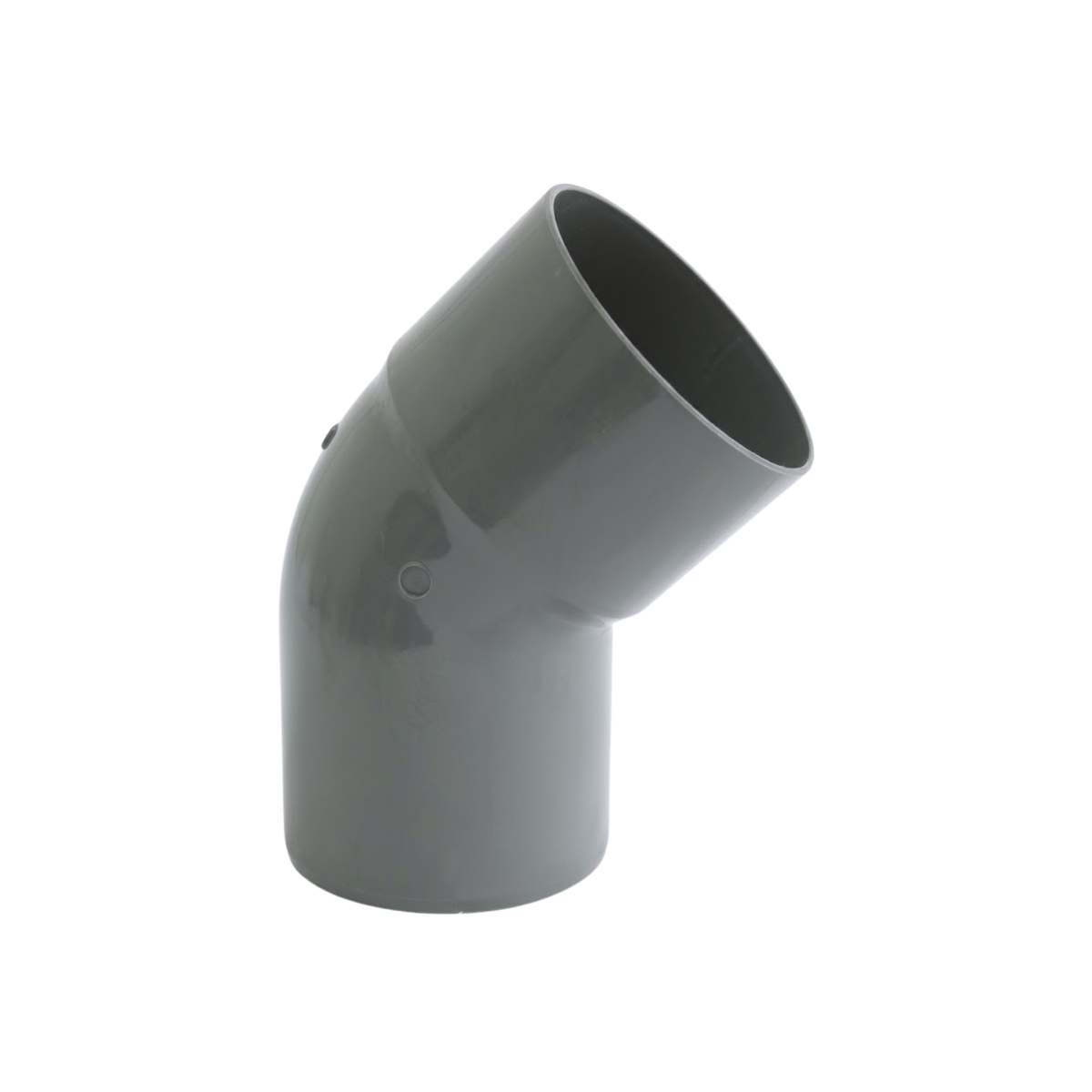 CODO 45º PVC SANITARIO GRIS