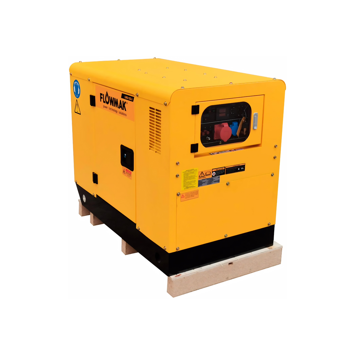 GENERADOR ELECTRICO DIESEL FLOWMAK  LDG12S 220V 10KW INS C.C