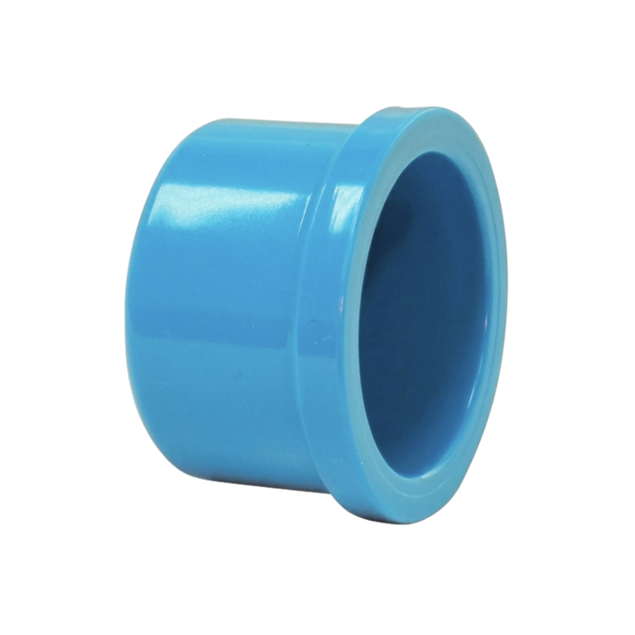 TAPA GORRO PVC HIDRÁULICO AZUL