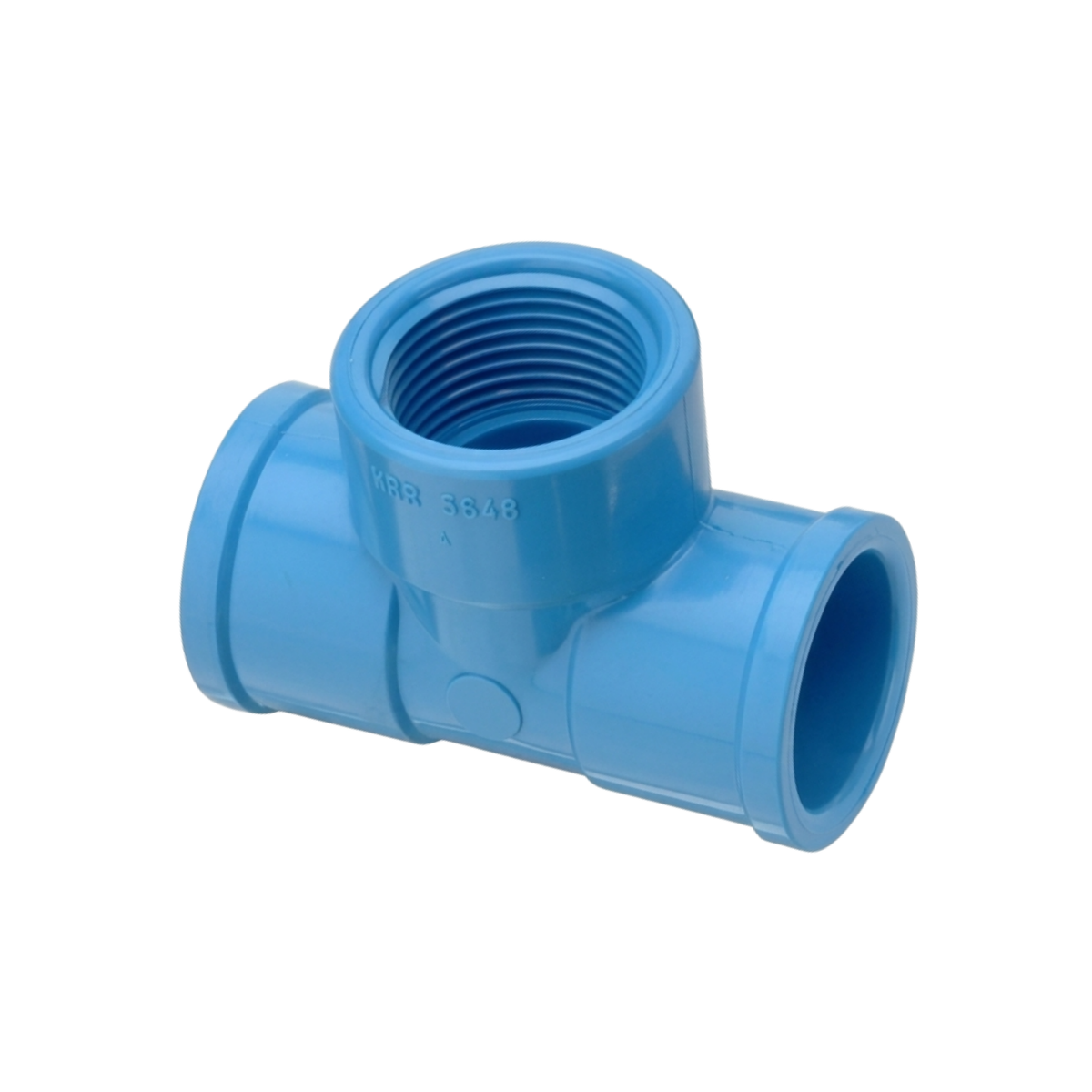 TEE CEM HI PVC HIDRÁULICO AZUL