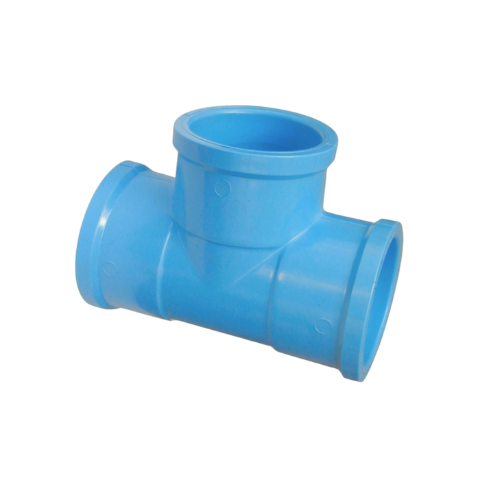 TEE PVC HIDRÁULICO AZUL