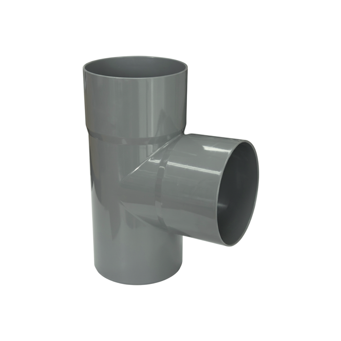TEE PVC SANITARIO GRIS