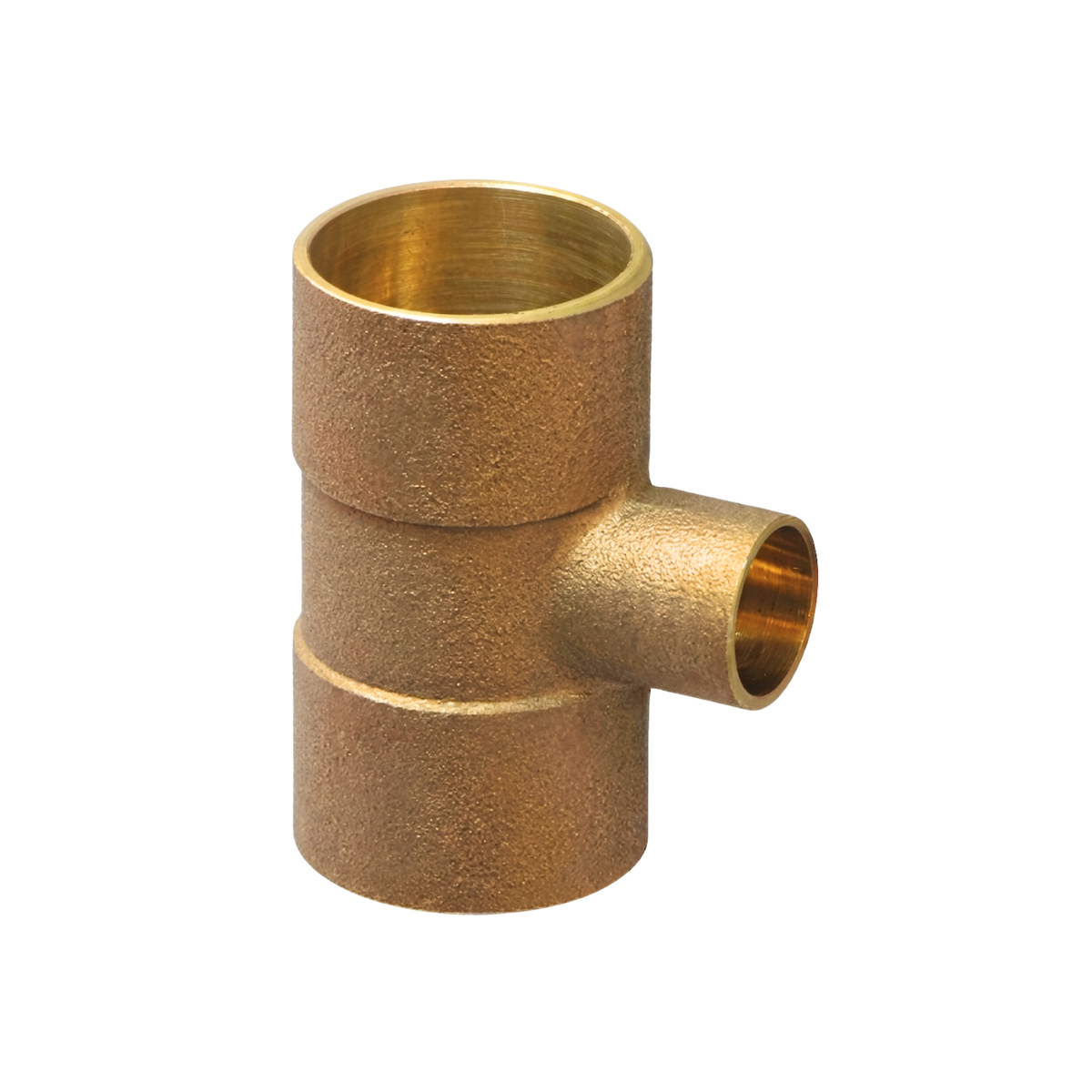 TEE REDUCCIÓN BRONCE
